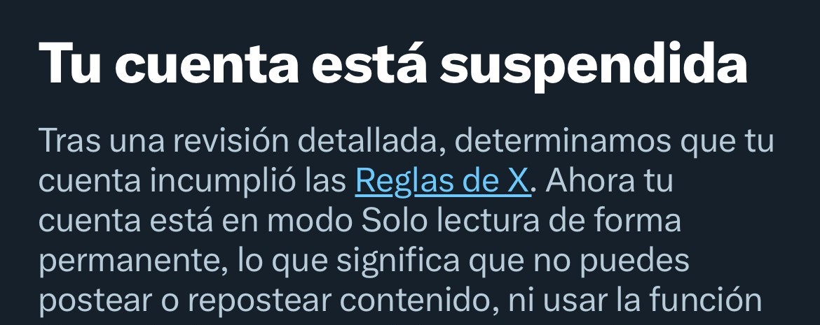 Os pido un RT para ayudarme a llegar a los culés q me seguían antes de la suspensión de mi cuenta🙏

El motivo? ''Te mataré con una cuchara''😅Fallo mío. Un RT, sin compromiso!💙❤️
<a href="/nova_universo10/">Nova & Universo 💙❤️</a> <a href="/JBlasi_/">Gent Blaugrana</a> <a href="/Vettaverso/">Vetta 🆇</a> <a href="/faafaisca/">Filipe</a> <a href="/crackingz_bcn/">FC.Barcelona ANALISIS</a> <a href="/MarielaTaborda_/">Mariela Taborda Cebrián</a> <a href="/JeanCnaranjo/">Jean Naranjo</a>
