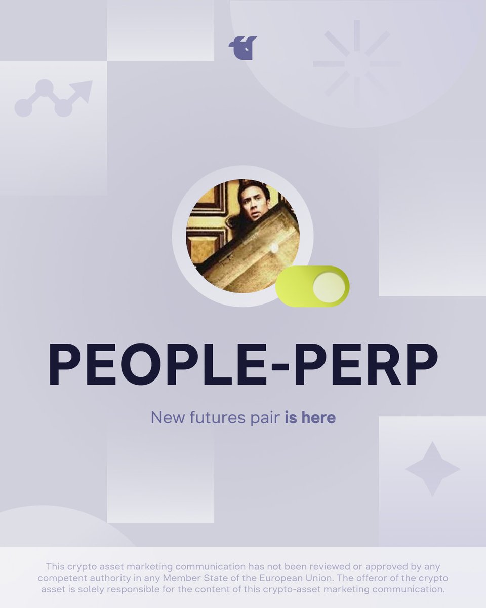 Futures Update! Welcome the arrival of a new pair: • $PEOPLE-PERP: whitebit.com/trade/PEOPLE-P… Stay in the loop with the futures updates!