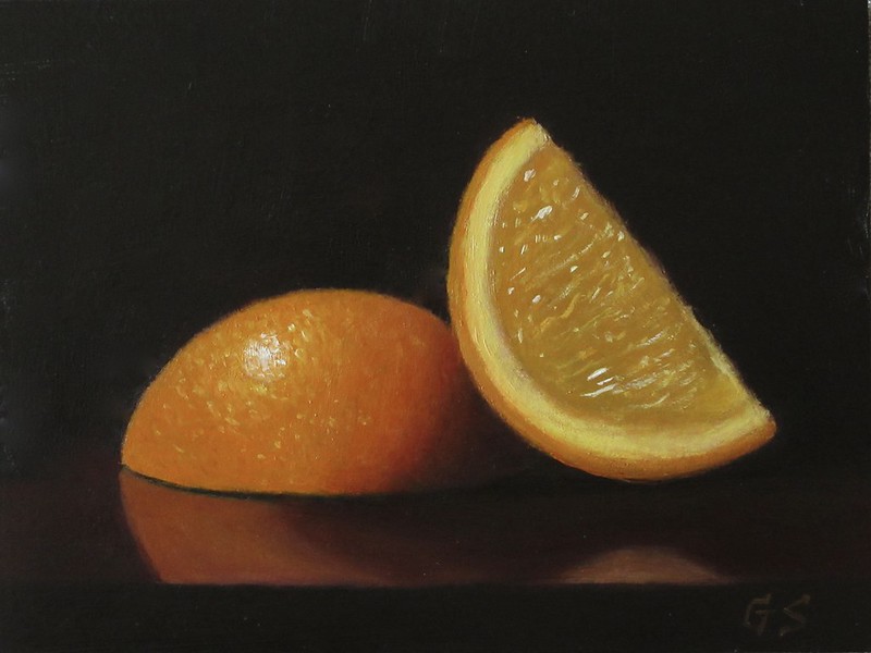 Its gorgeous and warm out in Halifax today! Enjoy a little citrus with your sun with George Spencer's 6'x8' oil painting 'Orange Wedges'! #localart #artgallery #artcollector #citrus #oranges #oilpainting #halifaxart #halifaxns #canadianart