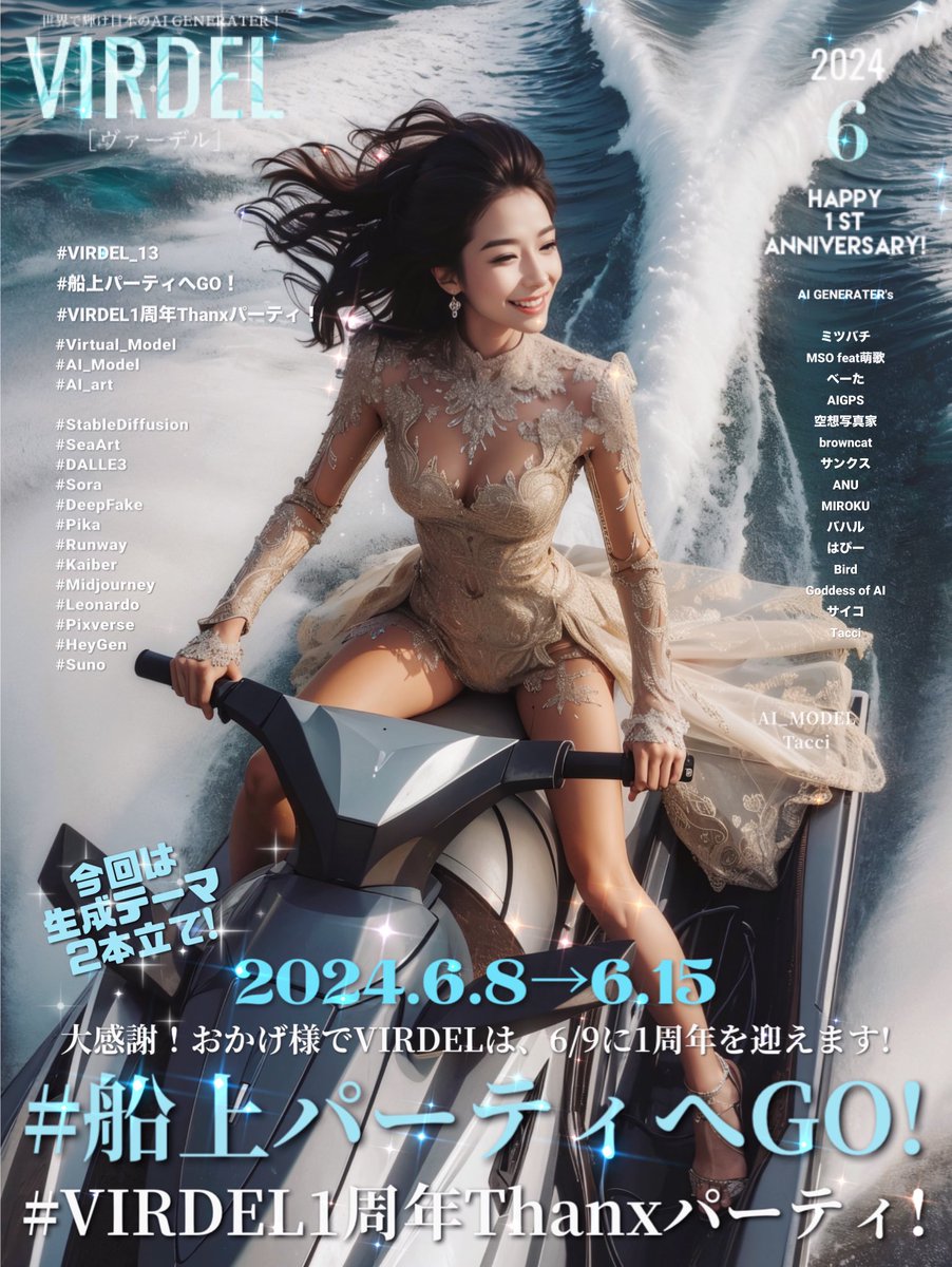 VIRDEL_official's tweet photo. 📣親愛なる皆様へ、VIRDELから招待状です!💁🏻♀️🧧✨
ご参加に関する詳細は両画像ALTにてご確認下さい✨🛳️🥂
✅開催期間:6/8(土)〜6/15(土)
✴️今回のテーマは2つ!
①#船上パーティへGO
②#VIRDEL1周年Thanxパーティ!㊗️
#VIRDEL_13
🏷️投稿時上記タグ&当垢固定ツイ引用必須
🎨Tacci @VIRDEL_JAPAN https://t.co/QDhTgh3vZn
