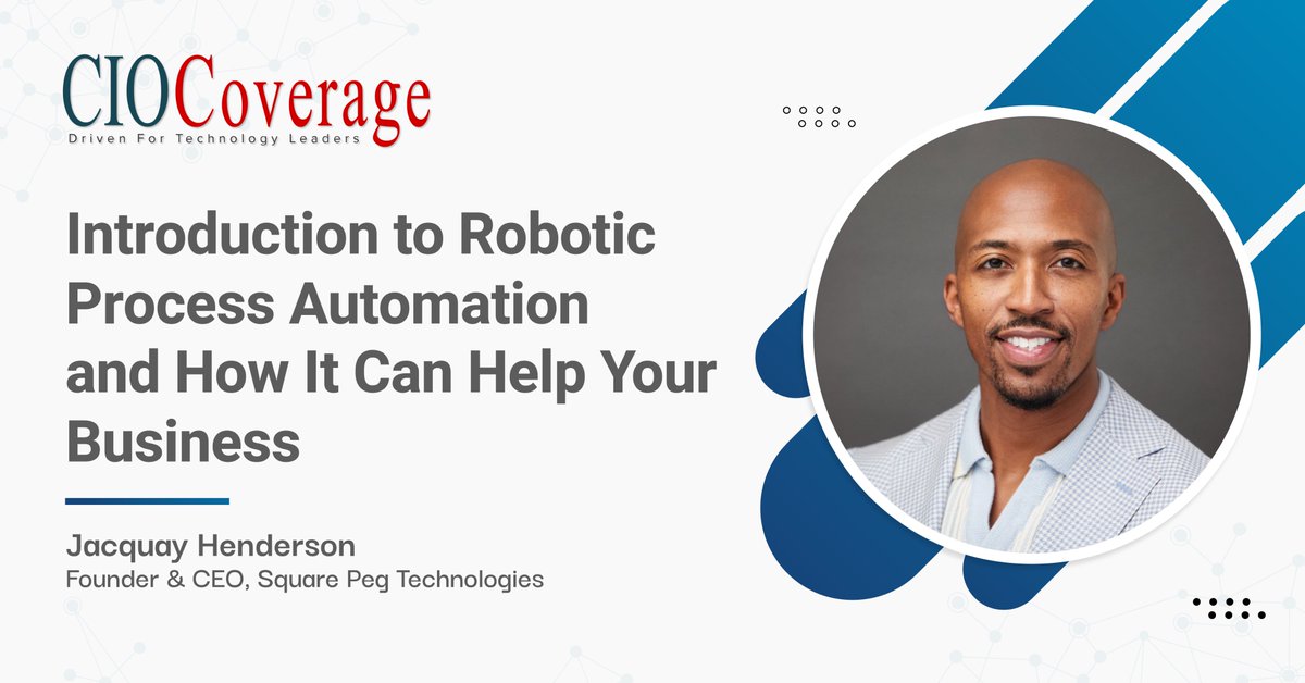 Introduction to Robotic Process Automation and How It Can Help Your Business

Learn more: ciocoverage.com/introduction-t…

#ciocoverage #RPA #AI #Automation #TechSelection #BusinessTechnology #DigitalTransformation #AIandRPA #FutureOfWork #SmartAutomation  #AIinBusiness #DigitalWorkforce