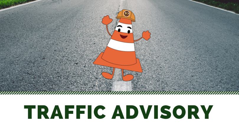 Traffic Advisory - 36/3700 blocks of Colgate Starting May 22 and continuing for 3.5 weeks, there will be a road closure in the 3600/3700 blocks of Colgate. The blocks will be closed to through traffic between Thackery and Baltimore between 7 a.m. and 6 p.m. on weekdays.