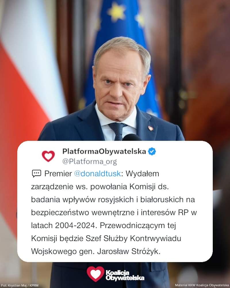 ‼️BRAWO PANIE PREMIERZE✌️✌️

🔴Generał Jarosław Stróżyk to twardy oficer, znający służby‼️ oraz wojsko‼️w dodatku z rozległymi kontaktami międzynarodowymi w NATO‼️

🔴TAKICH LUDZI NAM POTRZEBA🔴