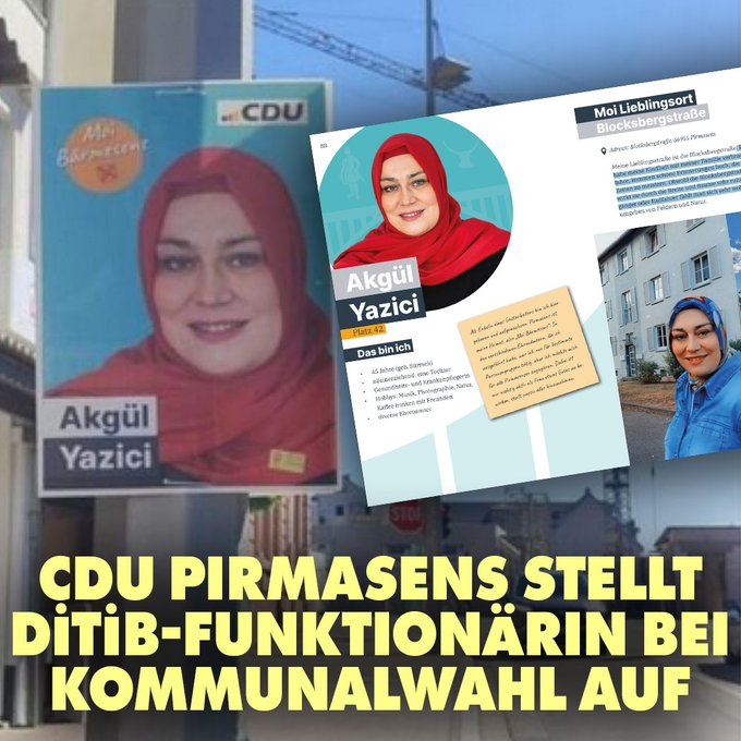 Wer CDU wählt bekommt den Islam Nur damit nachher keiner sagen kann, er hätte es nicht gewusst