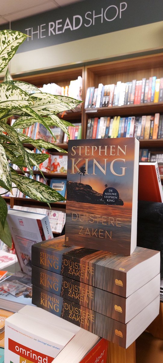 tweetshopcoevn's tweet photo. Nu in de winkel!
Het nieuwe boek van @StephenKing
King is al een halve eeuw meesterverteller van spannende verhalen.
#DuistereZaken #King #readshop #Coevorden #bekijkwinkelvoorraad #reserveerenhaalop #clickandcollect #kooplokaal
https://t.co/QDH38t0zp2 https://t.co/fJqBpLbFT1