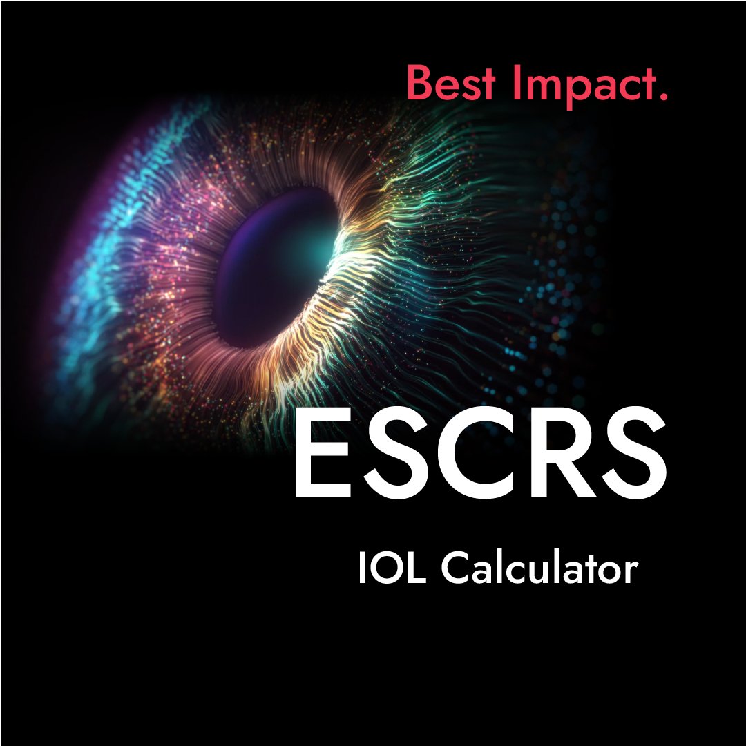 We're delighted <a href="/escrs/">Erick Chinea</a> are finalists for the European Society of Association Executives Awards for the Best Impact category. We look forward to joining the wider ESAE community tomorrow for the awards 🏆 esae.eu/european-assoc…
#EyeSurgery #RefractiveSurgery #EyeSurgeon #IOLS