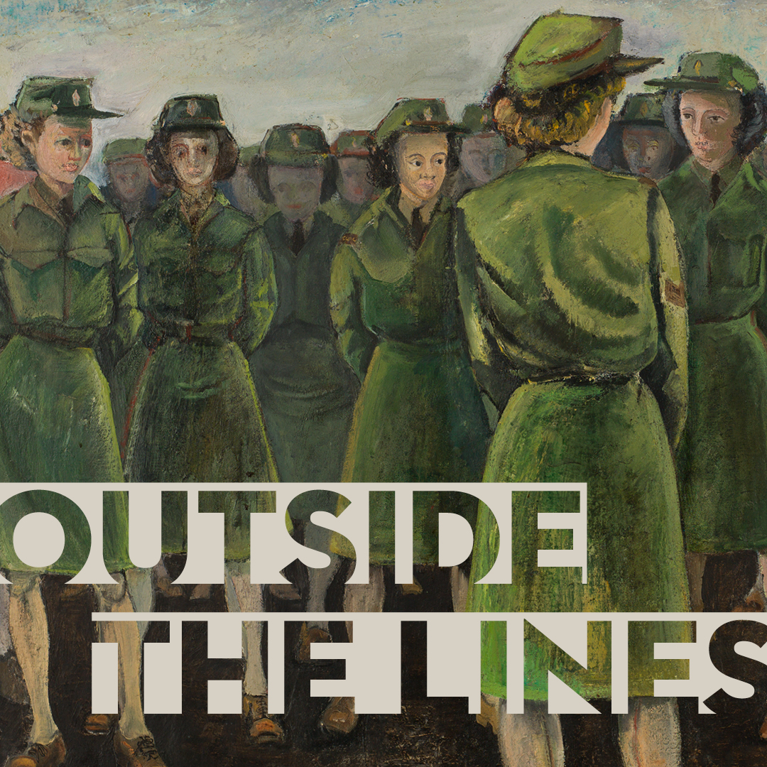 Join us on May 23 for the opening of Outside The Lines – Women Artists and War, our latest special exhibition! Find out more: warmuseum.ca/outside-the-li… #OutsideTheLinesCWM #MilitaryArt #MilitaryHistory #WarArt #ArtHistory