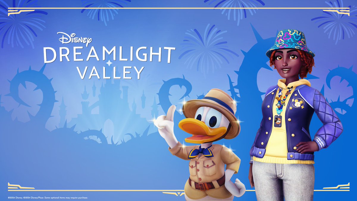 As you build out your dream park in the Valley, you're going to want to look the part 🎡 Look out for Disney Parks-themed outfits in the Premium Shop tomorrow, available for a limited time.
