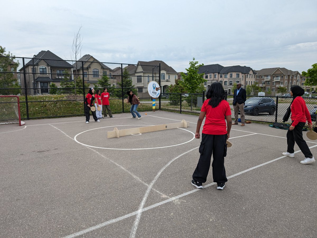 York Region DSB (@yrdsb) on Twitter photo Last week students from <a href="/TDSS_YRDSB/">Tommy Douglas S.S.</a> had the chance to try out the sport of road tennis.
In addition to trying out the game, students engaged in learning about the history of the game as well as its cultural significance in Barbados, where the sport was created. Last week students from <a href="/TDSS_YRDSB/">Tommy Douglas S.S.</a> had the chance to try out the sport of road tennis.
In addition to trying out the game, students engaged in learning about the history of the game as well as its cultural significance in Barbados, where the sport was created.