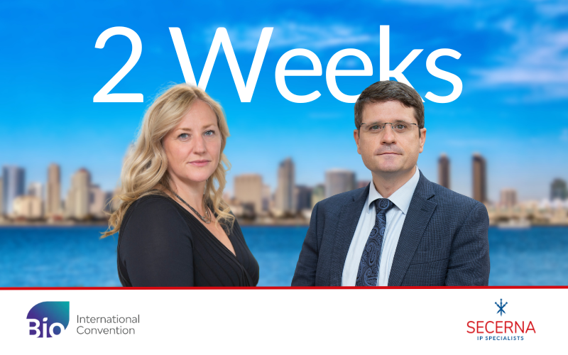 Only 2 weeks until the start of <a href="/BIOConvention/">BIO Convention</a>'s #BIOInternational2024 conference in San Diego (3-6 June)!  Our team will be there, so get in touch if you would like to arrange a meeting. #PatentAttorney #Patents #IntellectualProperty #IP 

secerna.co.uk/insights/news/…