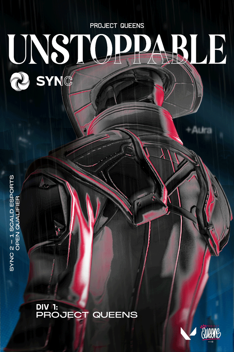 WE ARE DIV1! 🌸
The <a href="/projectvgg/">PROJECT V</a> Queens Open Qualifier has been very intense. 
Despite a narrow loss to <a href="/scald_esports/">Scald eSports</a> , we are now in Division 1 because of a DEF-Win that was administered due to them having only 1/5 DACH-Players in the last map. 

We are excited for the