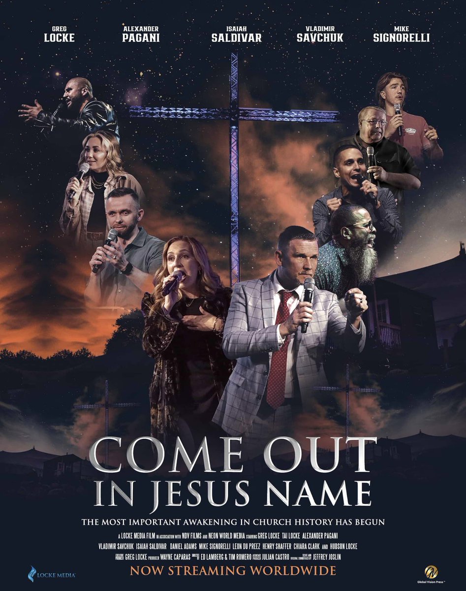 #GodAwfulMovies 457: “Come Out In Jesus Name” (2023) 🔊: audioboom.com/posts/8508252-… This week, the guys team up for an atheist review of Come Out in Jesus Name, Greg Locke's documentary about all the demons that make us do this show every week. IMDb 🔗: imdb.com/title/tt270024…