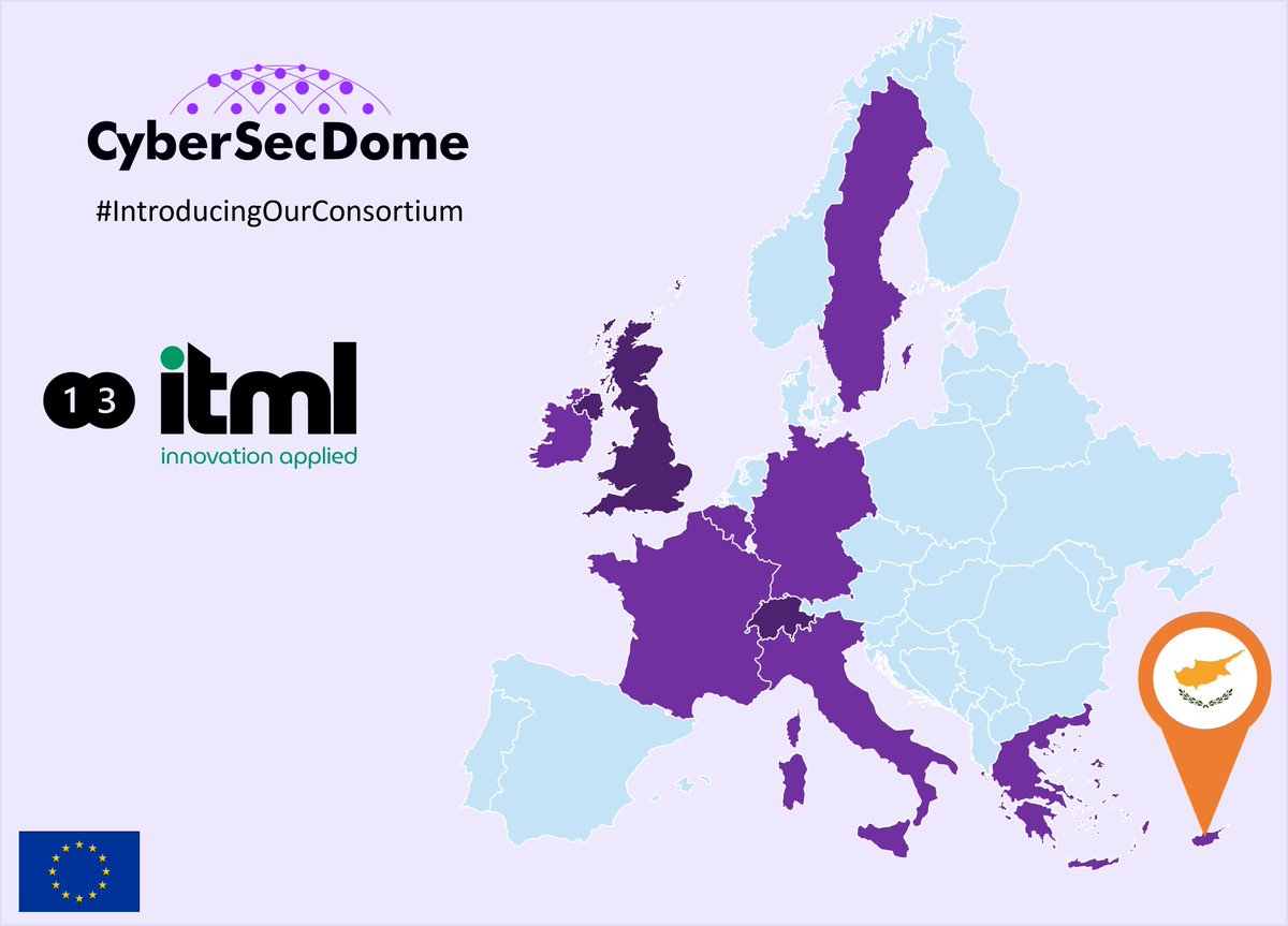 #IntroducingOurConsortium
Meet @ITML specializing in SW solutions using #BigDataAnalytics #DataMining #MachineLearning
In #CyberSecDome they advance #AI collaboration for secure knowledge exchange via #FederatedLearning & drive dissemination activities.
itml.com.cy