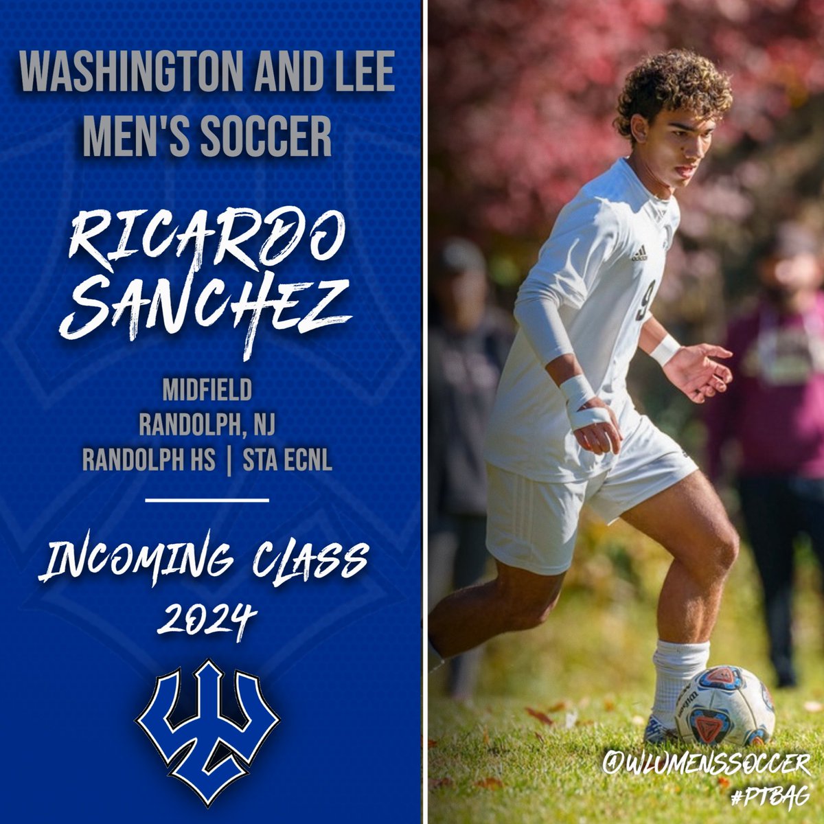 2024 Incoming Player Announcement!  Please welcome Trey Peterson and Ricardo Sanchez to the WLU Men's Soccer Family.