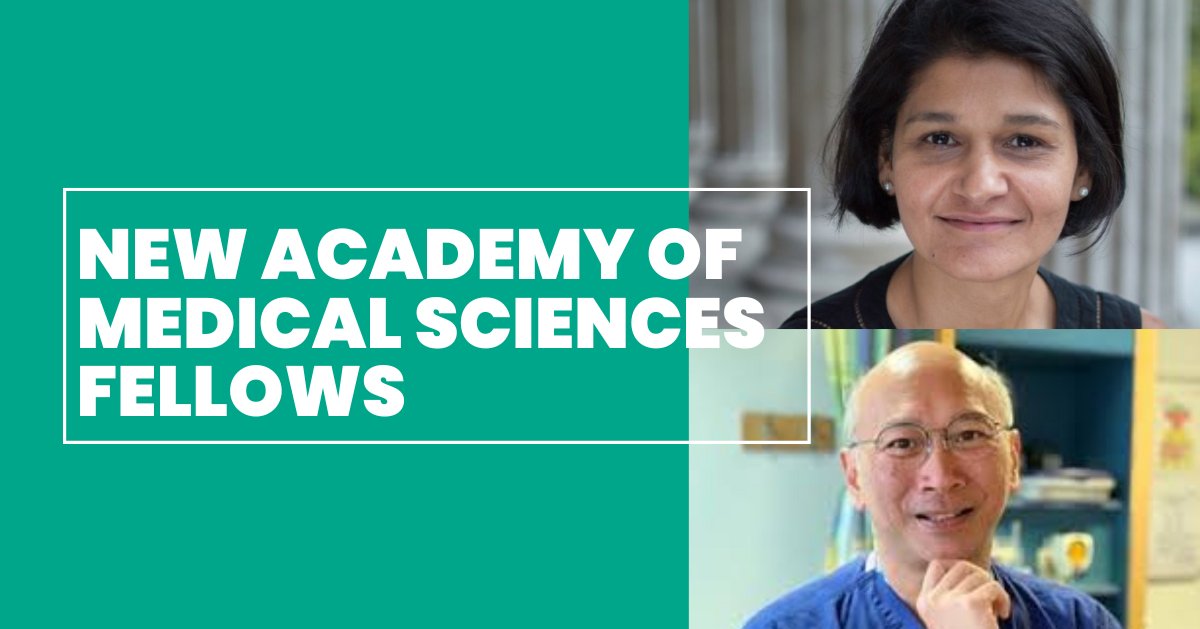 Many congratulations to Professors Reecha Sofat and Saye Khoo who have been elected to the prestigious Academy of Medical Sciences Fellowship. @acmedsci @LivUniISMIB @livuninews Full story ➡️ news.liverpool.ac.uk/2024/05/21/liv…