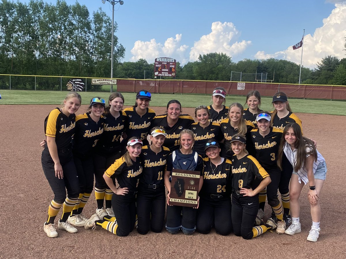 My team and I won regionals last Friday. We will now play in sectionals on Wednesday against Beecher. It will be at the herscher softball field’s. So excited to keep this season alive with this team