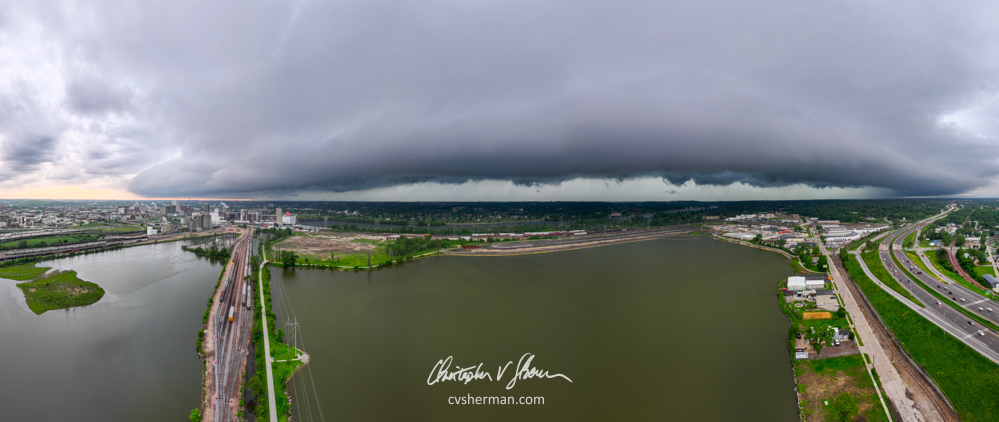 Storm front approaches Cedar Rapids, Iowa this morning at 7:44am in this 180 degree panorama. Downtown Cedar Rapids to the far left. art.cvsherman.com

#iowa #iawx <a href="/spann/">James Spann</a> <a href="/KCRG_FirstAlert/">KCRG-TV9 First Alert Weather</a> <a href="/GHeydWx/">Garrett Heyd Wx ☈</a> <a href="/KopelmanWX/">Rebecca Kopelman</a> <a href="/KGAN_Weather/">Iowa's News Now WeatherFIRST</a> <a href="/WXSchnack/">Mark Schnackenberg</a> <a href="/KWWLStormTrack7/">KWWL Storm Track 7</a> <a href="/Joe_Winters/">Joe_Winters</a>