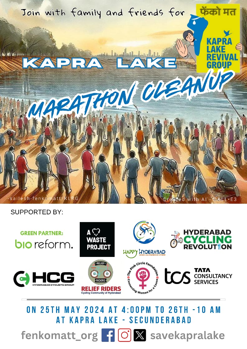 All pls join for this non stop night & day marathon clean up to remove legacy plastic pollution and welcome the rains ..