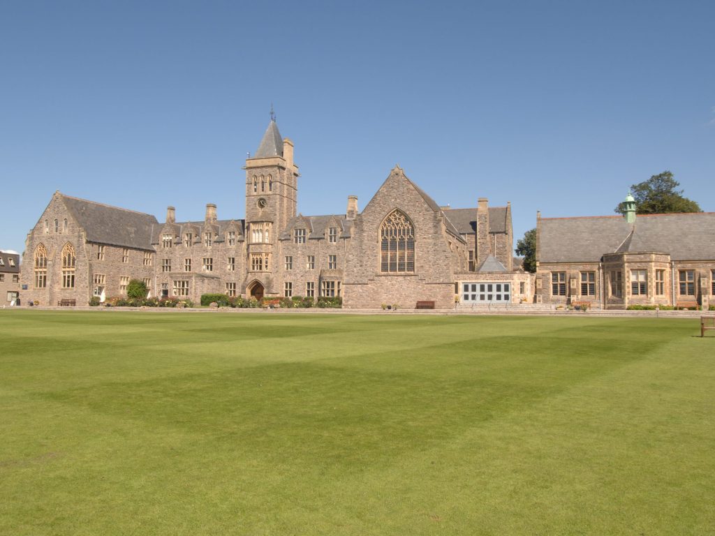 The beautiful Front of <a href="/tauntonschool/">Taunton School</a> is the location for our drummers to entertain the community with performances of classic rock songs tomorrow lunchtime - let's hope the weather holds!