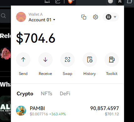vertlade's tweet photo. @5iss_ 75k tokens por menos de 15 dólares en los primeros 15 minutos de salida. https://t.co/RtMS6clejS