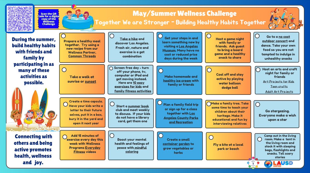 CanogaparkC's tweet photo. Let's build healthy habits together! https://t.co/hiLNaOqrq3