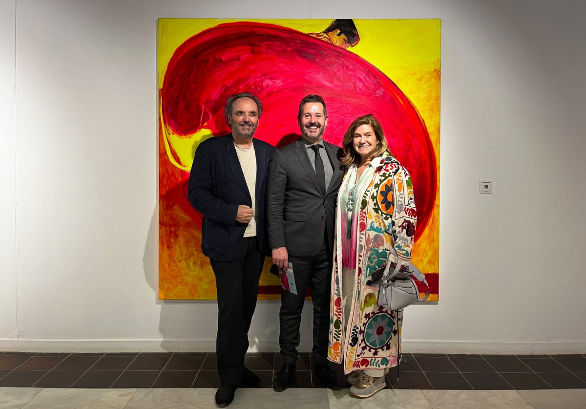 depacoserrano's tweet photo. Casa de Vacas acoge #Muher, un viaje cromático que nos sumerge en el mundo de los colores y la naturaleza en todo su esplendor. 

Hasta el 26 de mayo, en colaboración con @madrid y @regiondemurcia. Enhorabuena, queridos Francisca y Manuel por tanta belleza. https://t.co/J0jquMCRWK