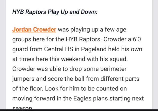 This young man can definitely play at a high level..a freshman playing 17U showed great patience and had a nice feel for the game. Bright future ahead. #scgrassrootsbasketball