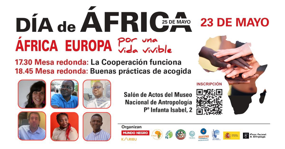 #combonianos @combonianos_es estará presente en la celebración del #Día de África que tendrá lugar el jueves 23 de mayo en el Museo Nacional de Antropología de Madrid. @lmc_es @combojoven @MisionerasComb1 @AguiluchosComb