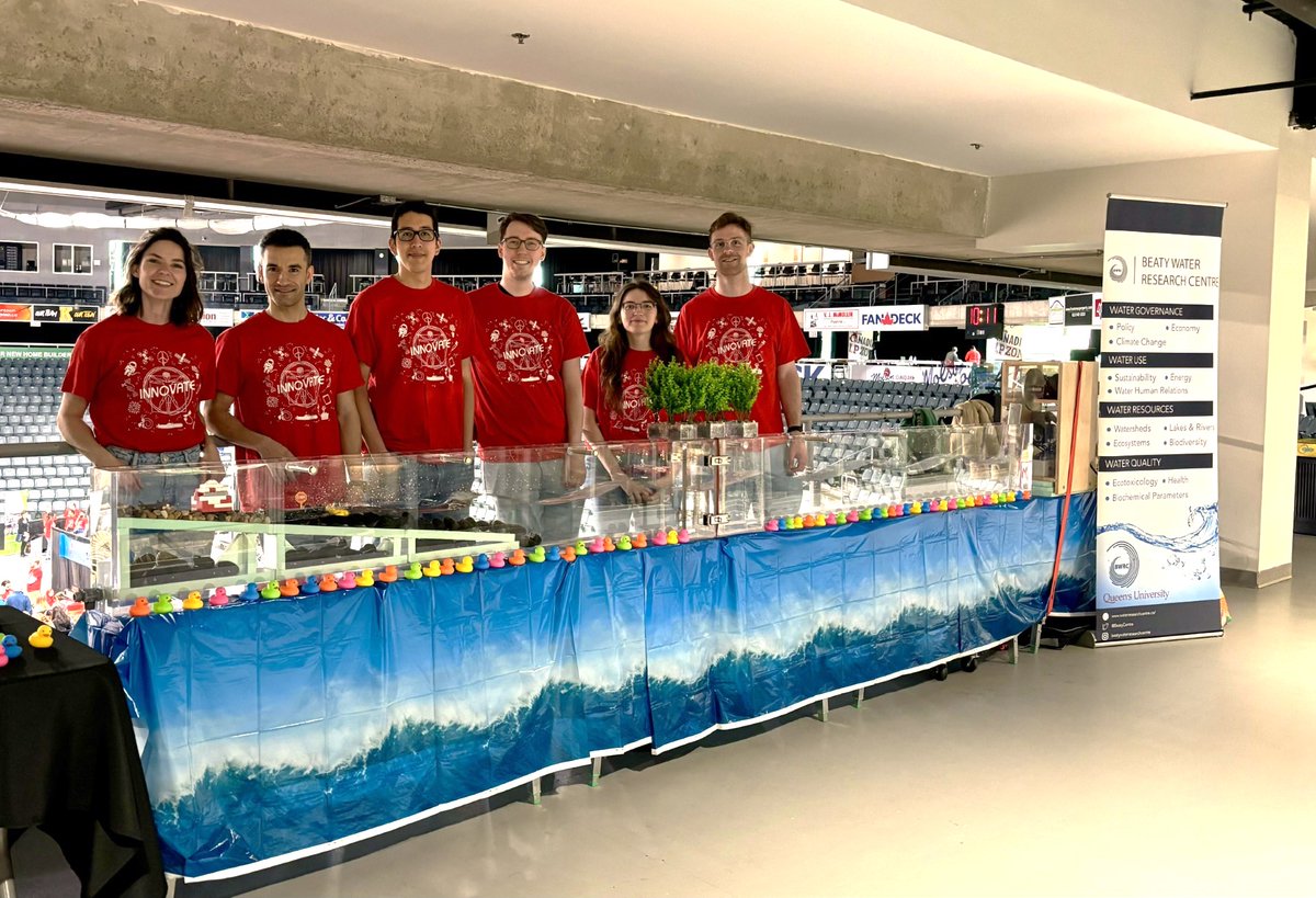 Science Rendezvous was such a blast. So many children were excited to surf their ducks in the waves and chat about how vegetation affects wave environments. Can't wait to be back next year!
<a href="/STEMygk/">Science Rendezvous Kingston</a> <a href="/queensu/">Queen's University</a> <a href="/SmithEngQueens/">Smith Engineering</a> <a href="/BeatyCentre/">Beaty Water Research Centre</a>