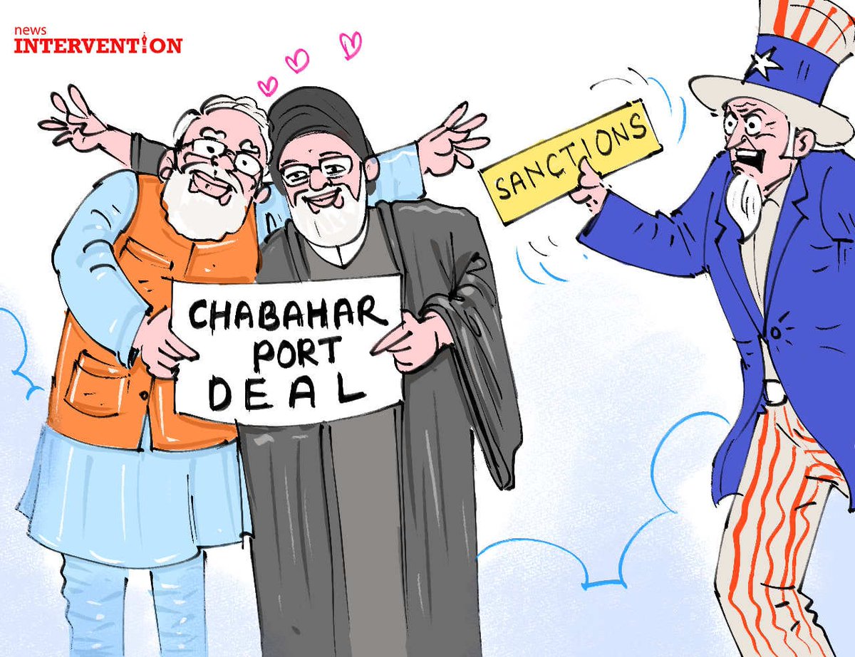 Uncle Sam gets angry after India - Iran port deal #India #Iran #USA #IranPortDeal