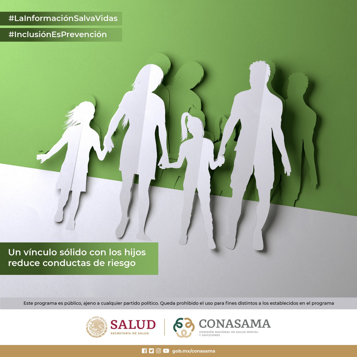 CecaGro's tweet photo. Un vínculo familiar sólido y libre de violencia favorece el desarrollo saludable de niñas, niños y adolescentes.
Es un #FactorProtector que puede ayudarles a descubrir nuevas formas de resolver problemas https://t.co/RyTLSaDECs