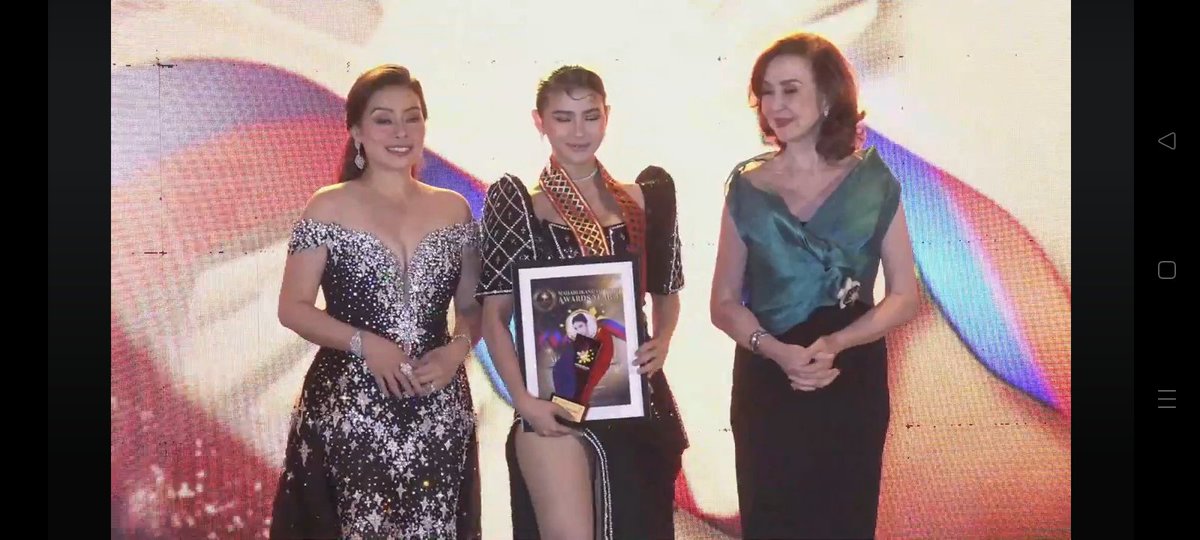 TeamMaxine247_'s tweet photo. Congratulations, Maxine as Maharlikang Filipino Leader of Youth Empowerment and Face of the night for 2024 Maharlikang Filipino Awards.

@maxinetrinidad_ https://t.co/Bd7bEygPxG