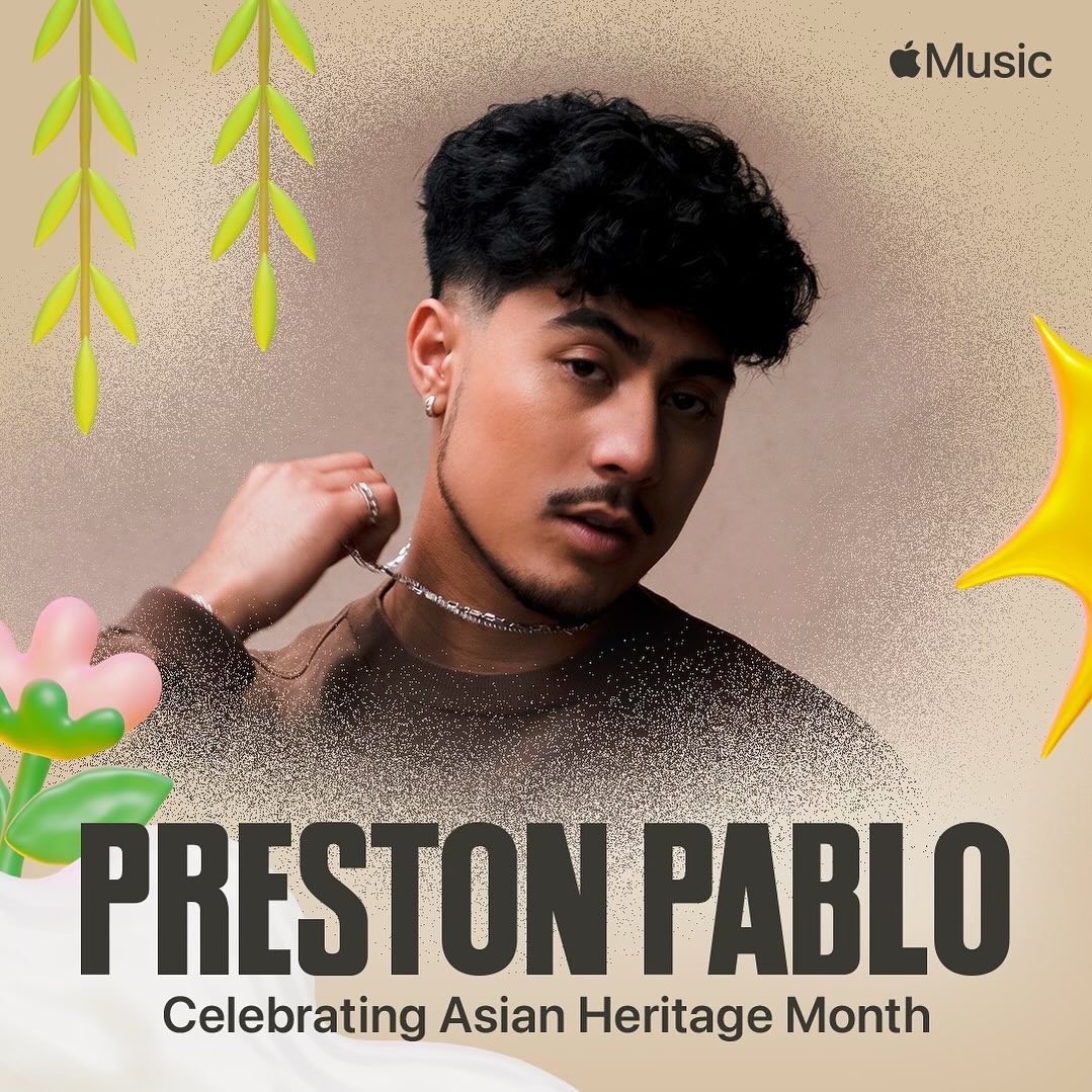 Love to @AppleMusic for featuring me on this playlist celebrating Asian Heritage Month❕Always proud to represent my culture🤞🏼🇵🇭🤍 listen here! bit.ly/3V9u3YP