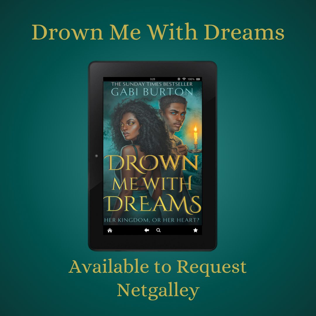 📢Drown Me With Dreams is available to request on US Netgalley 📢 (and she's just under 3 months away from release AHHH!)