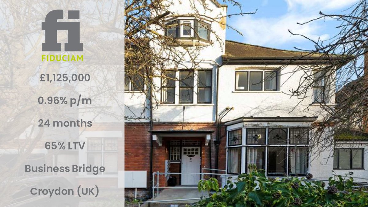 We are proud to provide funds for another assisted living facility in Croydon. We look forward to supporting more social housing projects in the months to come ✨

#realestatefinance #bridgingloans #developmentfinance #lending #investment #uk #fiduciam