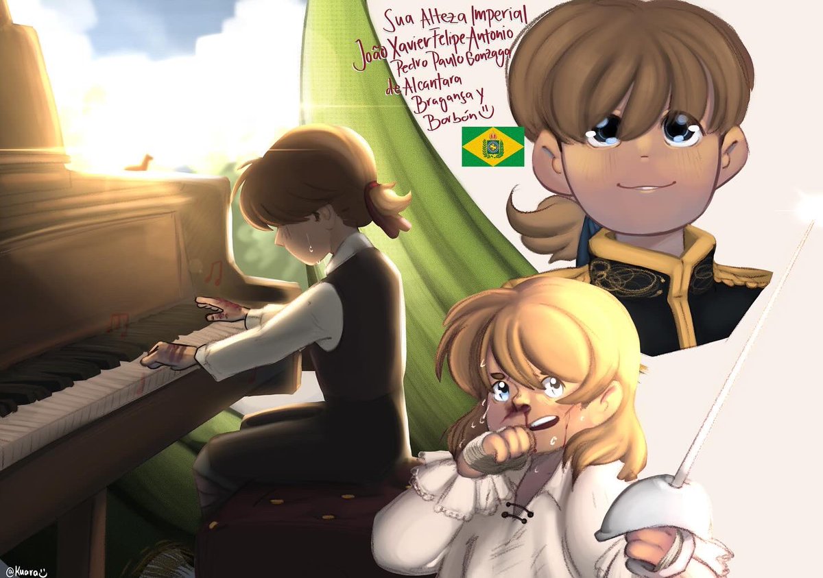 urfavparaguayan's tweet photo. Lore de João 🇧🇷👑 is out
#paisescomohumanos #procreate #personifiedcountries #countryoc https://t.co/riCXQPPJxG