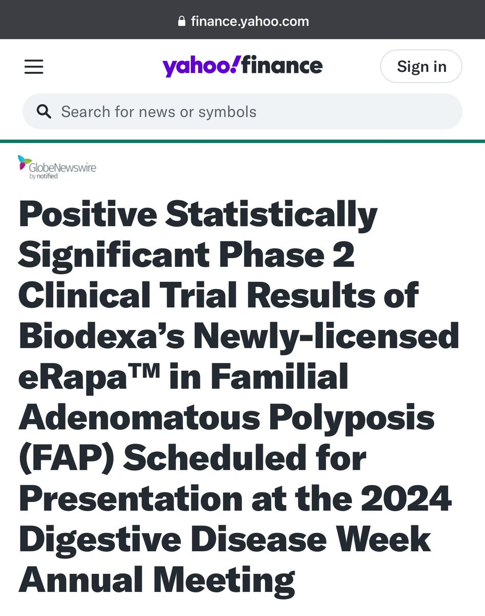 $BDRX looks like the phase 2 data is positive for the presentation today