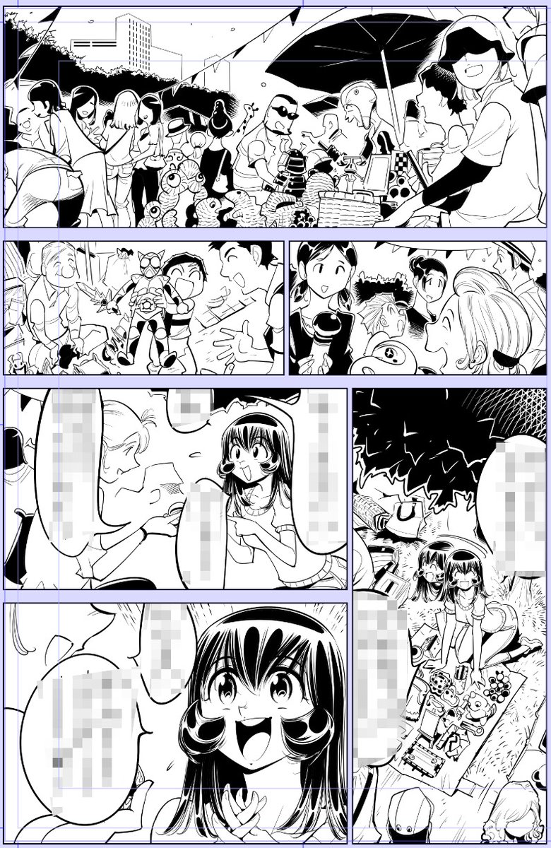 こういうページはAIでもいいのかなと思ってしまいました😅

今日描いた絵 2069個目
●ヤバい!! ハ○カで電車に乗っちゃった〜ほとんどモロ出しボディペインティング〜
仮タイトル「クライング・フリーマーケット」       
https://t.co/0BGGK8hs5L
なめぞう漫画一覧
https://t.co/laZVh7n8Wa 