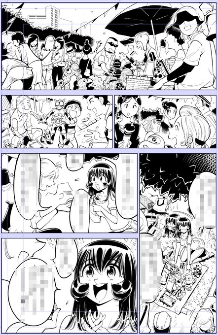 こういうページはAIでもいいのかなと思ってしまいました😅

今日描いた絵 2069個目
●ヤバい!! ハ○カで電車に乗っちゃった〜ほとんどモロ出しボディペインティング〜
仮タイトル「クライング・フリーマーケット」       
https://t.co/0BGGK8hs5L
なめぞう漫画一覧
https://t.co/laZVh7n8Wa 