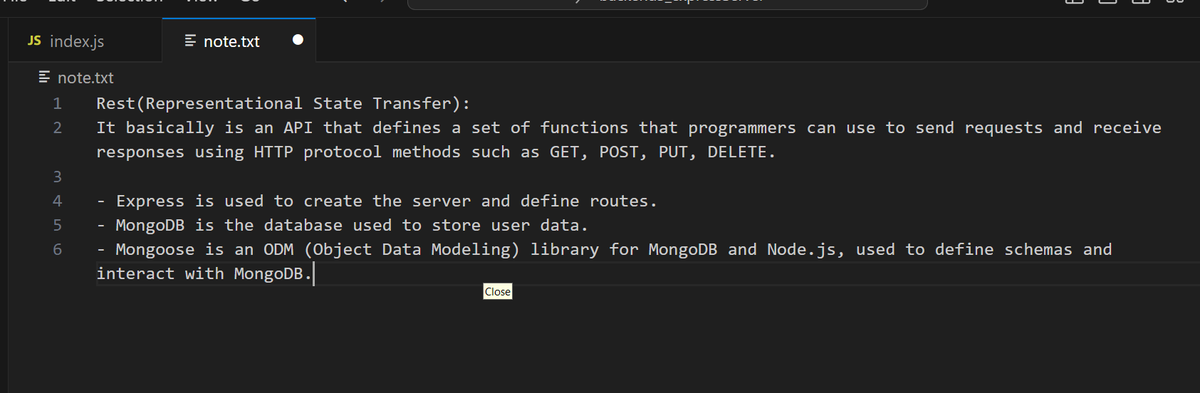 Sakshiii (@sakshi_patel7) on Twitter photo 2024-05-21 14:50:30 🚀Day 30 #100daysofcodeangela : Today I revised whatever I learned in express.
#javascript #MERNstack #React #NodeJS #MongoDB #Express #CodeNewbies #CodingJourney #learning #LearninPublic 🚀Day 30 #100daysofcodeangela : Today I revised whatever I learned in express.
#javascript #MERNstack #React #NodeJS #MongoDB #Express #CodeNewbies #CodingJourney #learning #LearninPublic