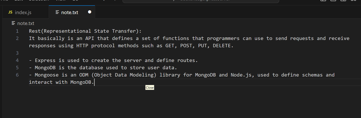 🚀Day 30 #100daysofcodeangela :  Today I revised whatever I learned in express.
 #javascript #MERNstack #React #NodeJS #MongoDB #Express #CodeNewbies #CodingJourney #learning #LearninPublic