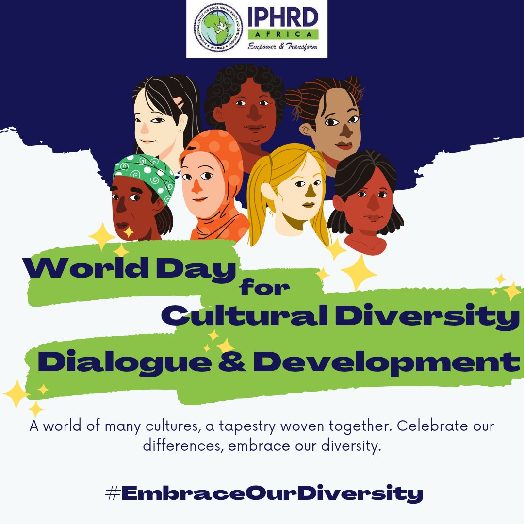 🌍✨ 21 May 2024 🕊️💬 Let's recognize how diversity and dialogue are key to peace. Empowering women & youth in peacebuilding, embracing cultural differences builds stronger, more inclusive societies. #EmbraceOurDiversity #UNSCR1325 #UNSCR2250 🌺🤝