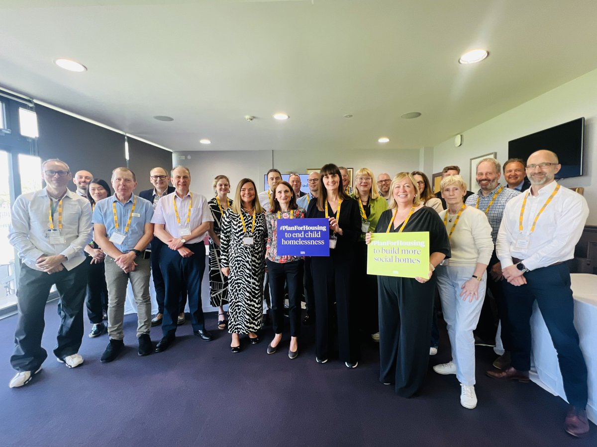Fantastic to be in sunny Somerset at the NHF’s South West Leader’s Forum

Great to discuss all things social housing, the changing political geography of the south west and our general election campaign calling on all political parties to commit to a long-term #PlanForHousing 🏡