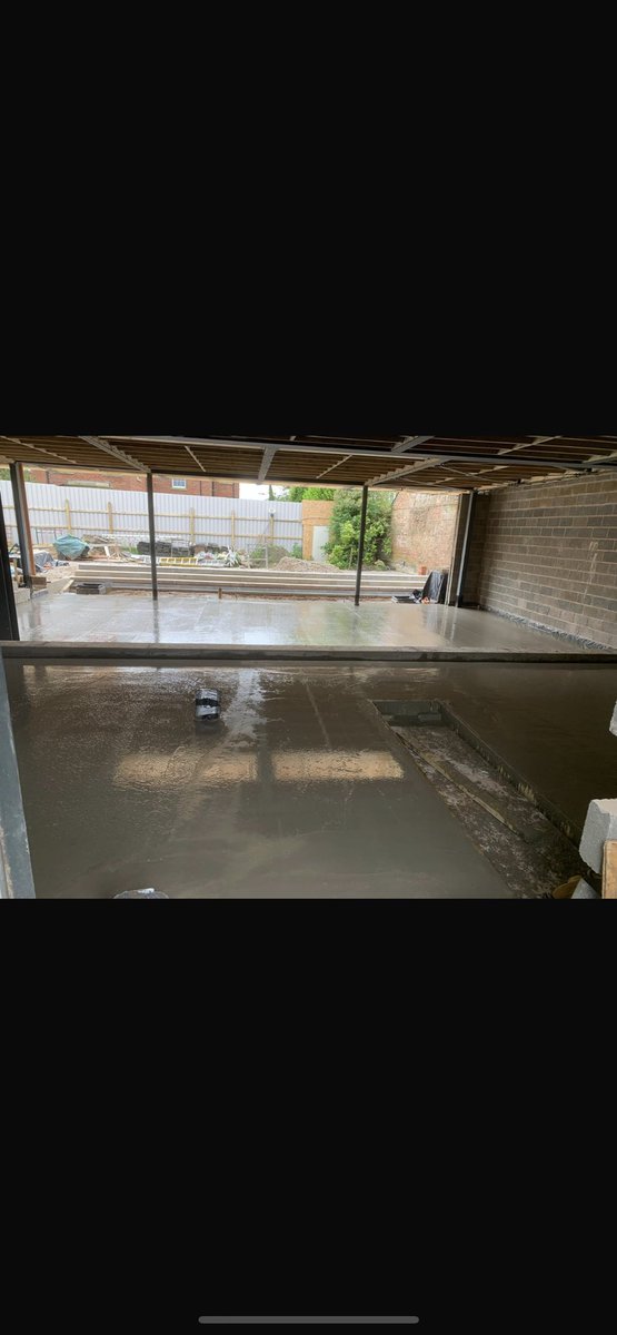 Huck_Construct's tweet photo. Complex concrete pour complete at local job in Lytham, moving onto the next phase of works nicely! https://t.co/CR5epENRdu