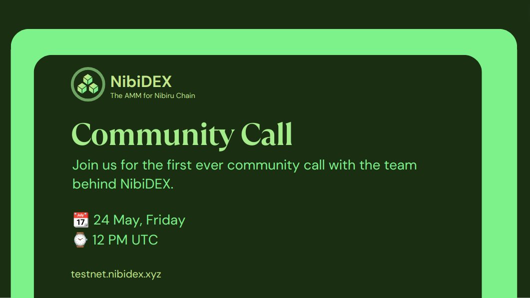 NibiDEX tweet media