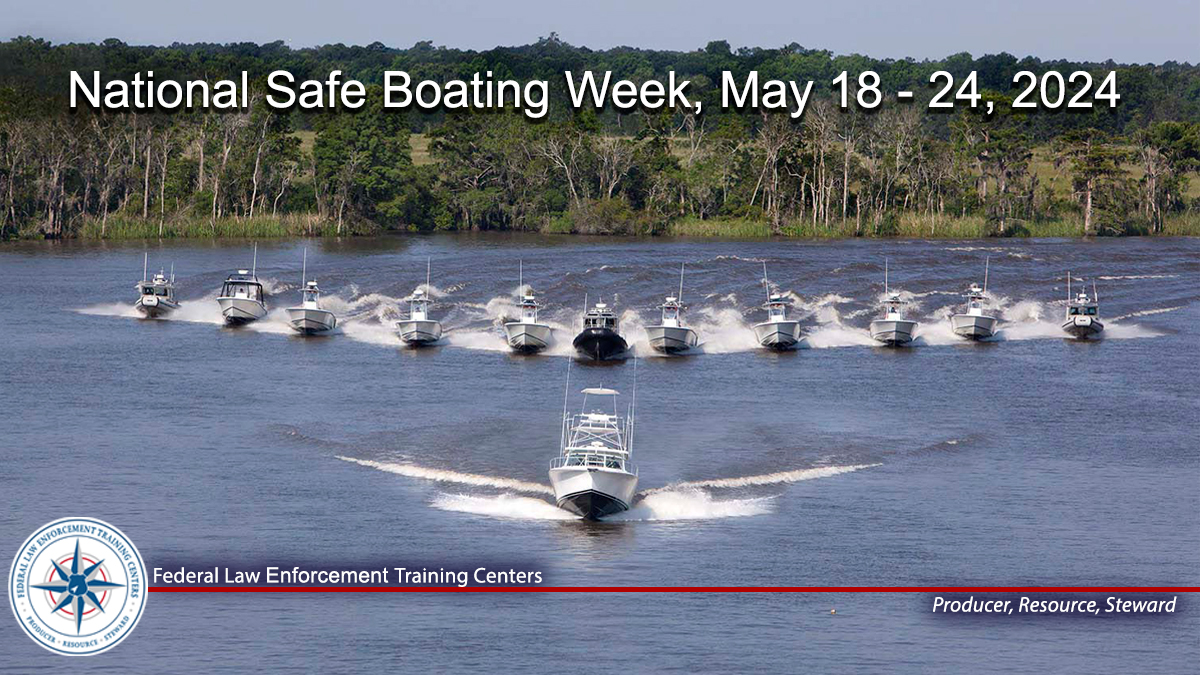 National Safe Boating Week is safely making waves at #FLETC! The Marine Law Enforcement Training Program provides basic marine #lawenforcement training, including the safe and proper operation of marine patrol vessels. To learn more, ➡️ fletc.gov/marine-law-enf…