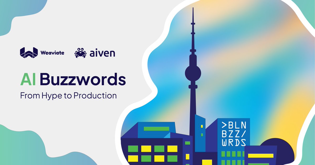 Summer is around the corner in Berlin—and so is Weaviate! We're heading to the 'dickes B' for the buzzing vibes of the city's tech scene. Join us for an opportunity to connect, learn, and share ideas with Berlin's thriving AI and Open Source communities. We'll be participating