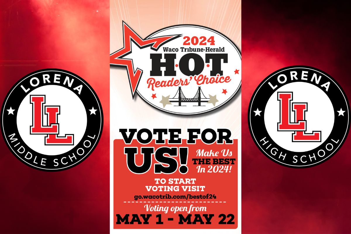 📢 VOTE FOR LMS & LHS 📢 Don't forget to vote for LMS and LHS for Best Public Middle School and Best Public High School in the Waco Tribune-Herald's Readers' Choice! 🙂 Use link 👉 Go.wacotrib.com/rc24 to vote for LMS and LHS! Voting ends tomorrow. (May 22) #TheLeopardWay