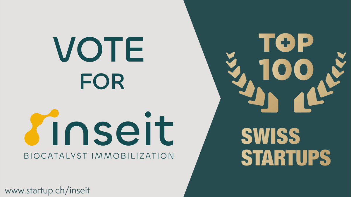 🏆 inSEIT AG is in the running for the #TOP100SSU 2024! Help us win in the Biotech category by voting for us. Visit startup.ch/inseit and click 'Vote now'! 🗳️ Every vote counts! Let's make it happen together! #SwissStartups #Biotech #Innovation