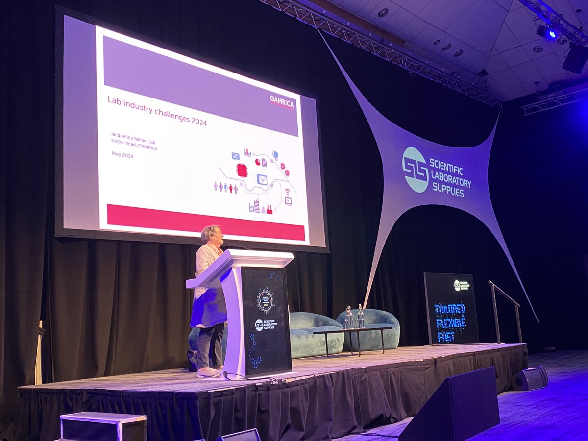 ScientificLabs's tweet image. What an incredible session today! Jacqueline Balian from @Gambica led a fantastic seminar on the challenges facing the #labindustry for the #SciLabShow2024 exhibitors. A huge thank you to Jacqueline for sharing her expertise and to our attendees for their participation.